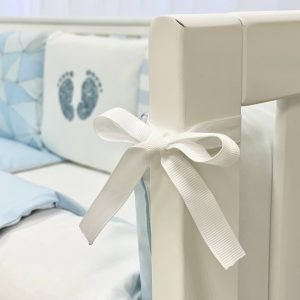 komplet posteljnine geometrija modra 5 1