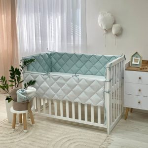 Prešita obroba za 4 stranice posteljice dvostranska meta