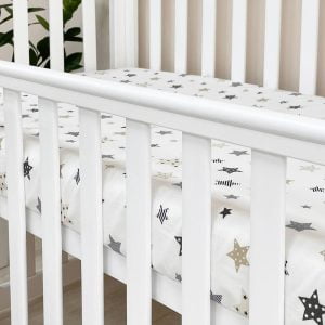 rjuha za posteljico stars sivo bez 3