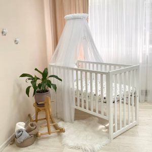 Baldahin z zvezdicami bel XL