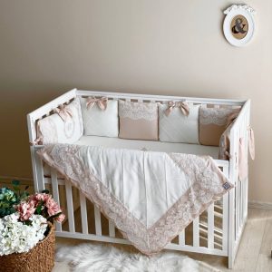 komplet posteljnine classic krem 13