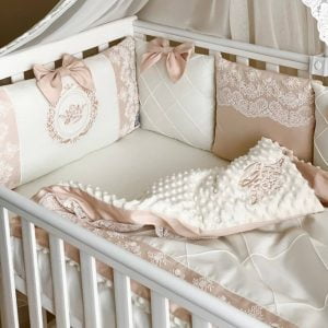 komplet posteljnine classic krem 19