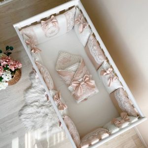 komplet posteljnine classic krem 8 1