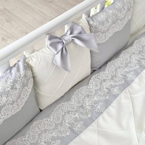 komplet posteljnine classic siv 12 1