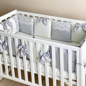 komplet posteljnine classic siv 15