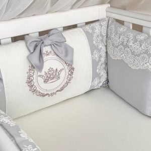 komplet posteljnine classic siv 9 1