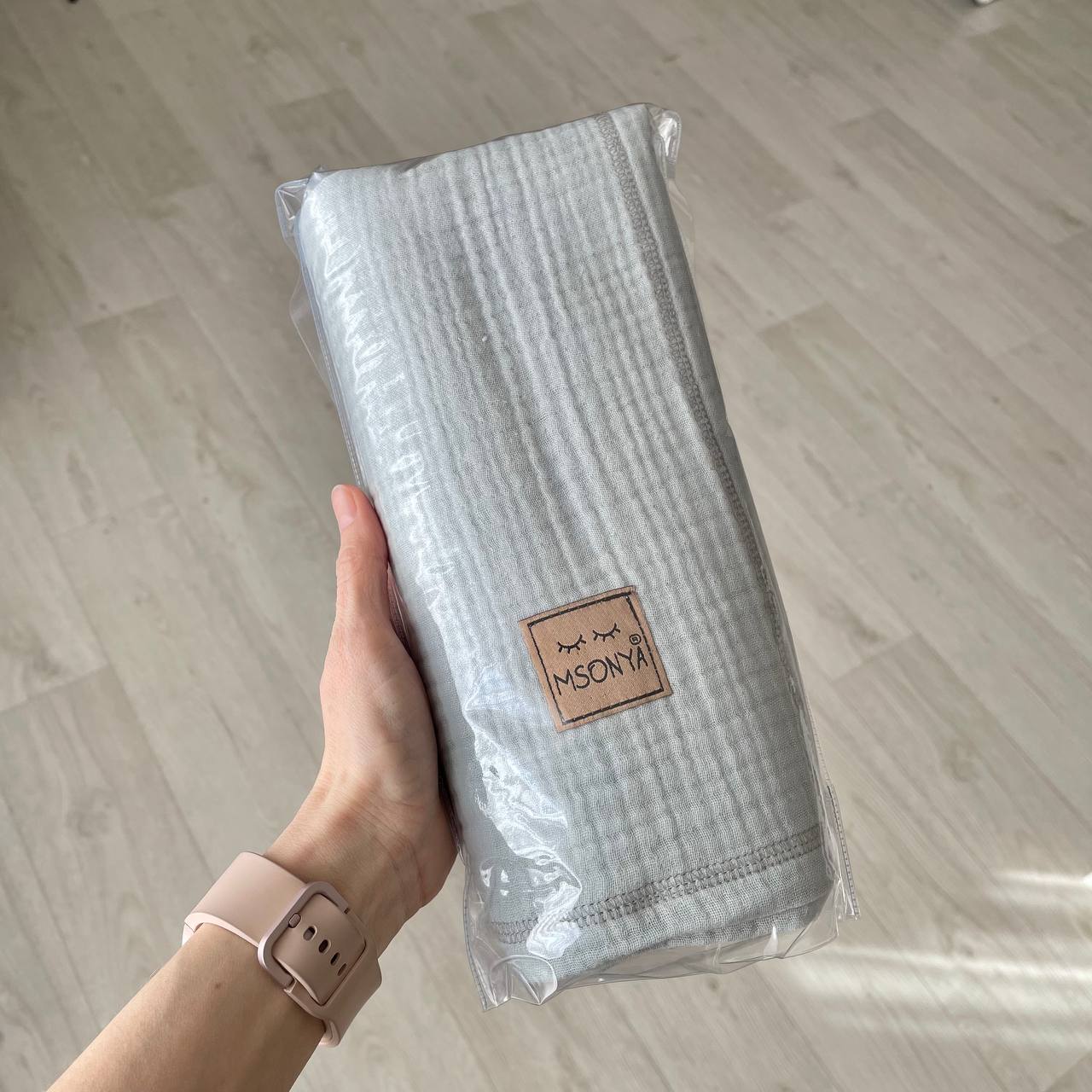Muslin dekica brez resic siva 4 muslin dekica siva 4