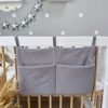 Organizator za posteljico muslin siv
