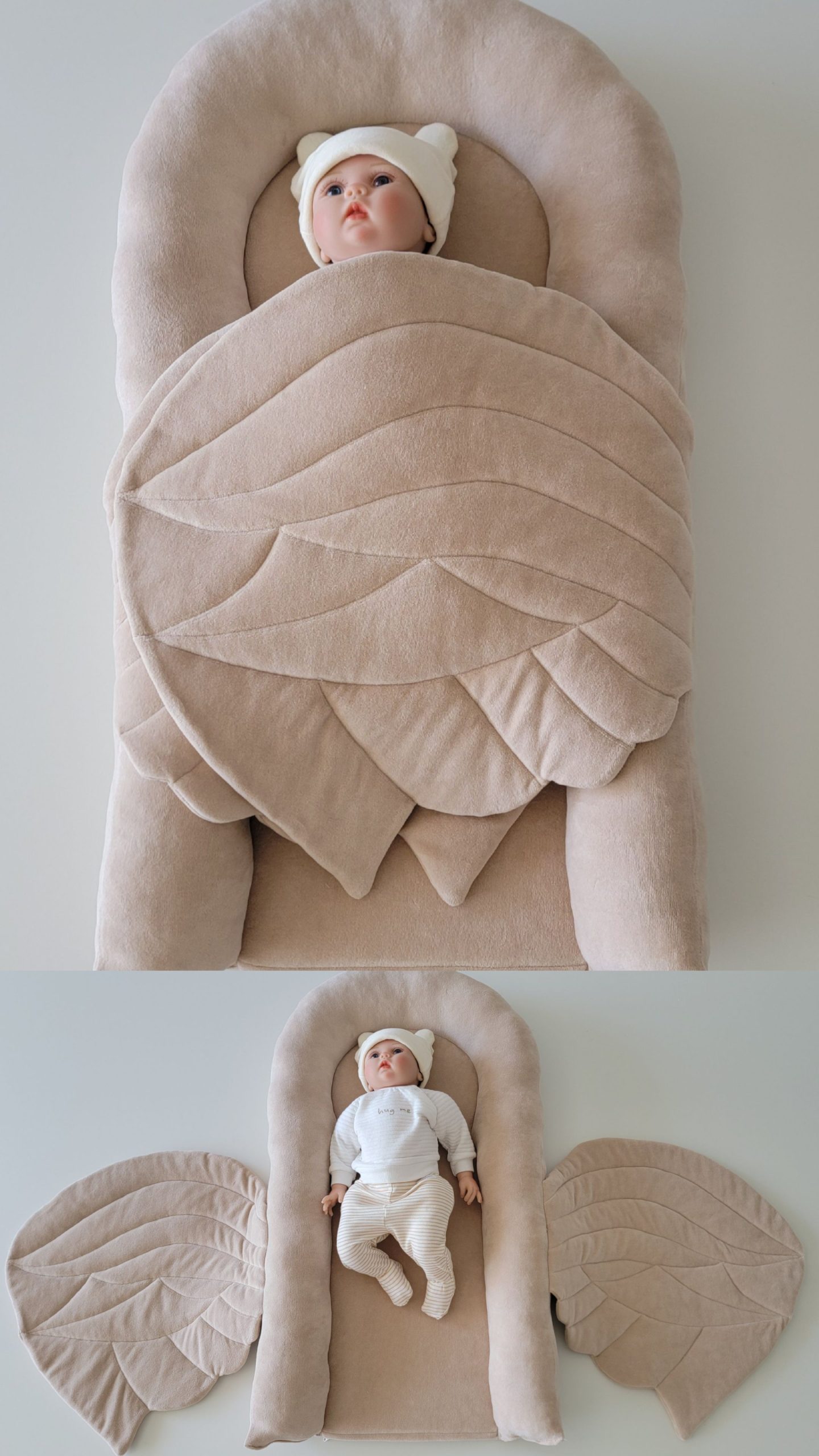 Gnezdece "ANGEL" bež 4 gnezdece bez 8 scaled
