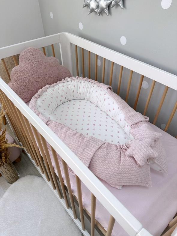 Gnezdece "Dreamland" roza srčki 2 gnezdece roza srcki 2