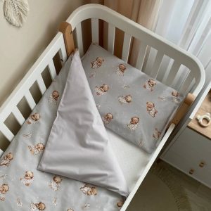 3-delni komplet posteljnine "Teddy boy"