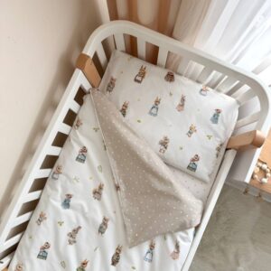 3-delni komplet posteljnine "Plemenite živali"