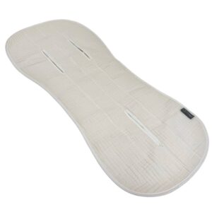 Vložek za voziček/avtosedež muslin mlečni