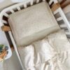 3-delni komplet posteljnine Tiny Love SATEN bež srčki